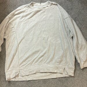 Aerie gray crewneck L